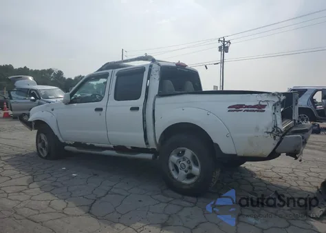 2001 Nissan Frontier Crew Cab Xe из США, поврежденный, VIN 1N6ED27Y61C357732